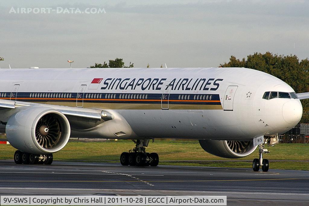 9V-SWS, 2008 Boeing 777-312/ER C/N 34584, Singapore Airlines