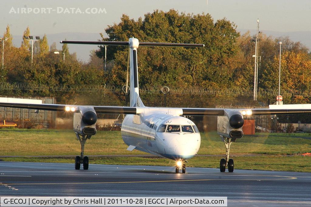 G-ECOJ, 2008 De Havilland Canada DHC-8-402Q Dash 8 C/N 4229, flybe