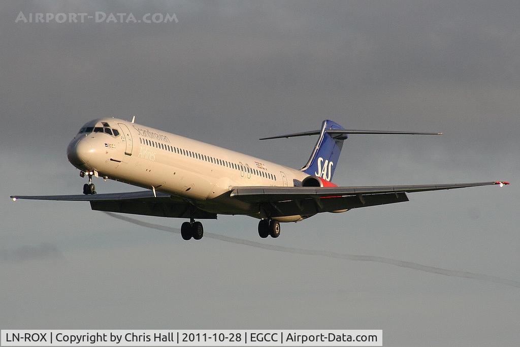 LN-ROX, 1988 McDonnell Douglas MD-82 (DC-9-82) C/N 49603, SAS Scandinavian Airlines