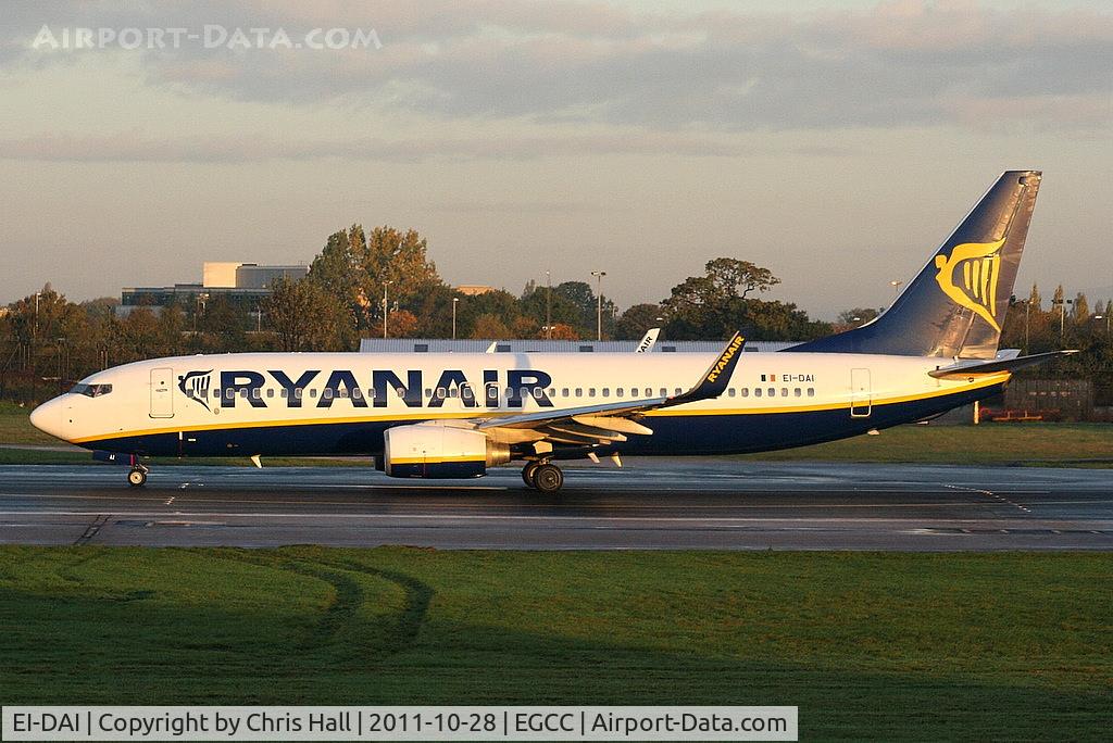 EI-DAI, 2003 Boeing 737-8AS C/N 33547, Ryanair