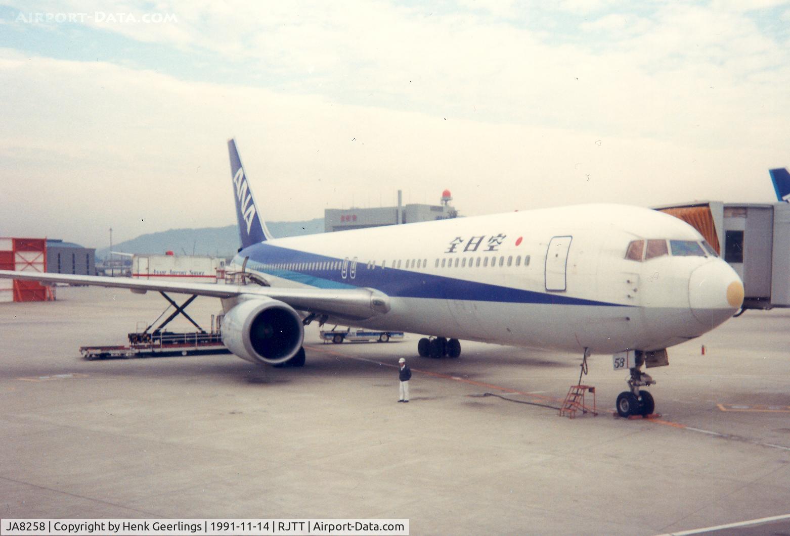 JA8258, 1987 Boeing 767-381 C/N 23758, ANA