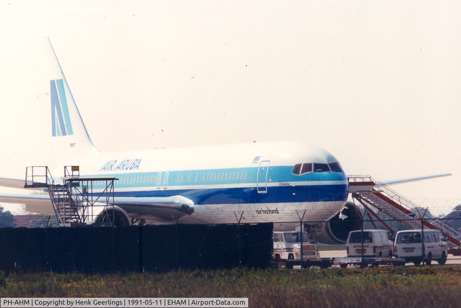 PH-AHM, 1991 Boeing 767-204 C/N 25058, Air Aruba , plane lsd from Air Holland