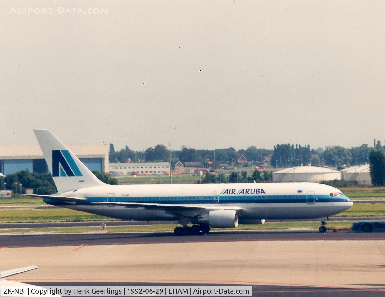 ZK-NBI, 1985 Boeing 767-204 C/N 23072, Air Aruba , plane lsd from Air New Zealand