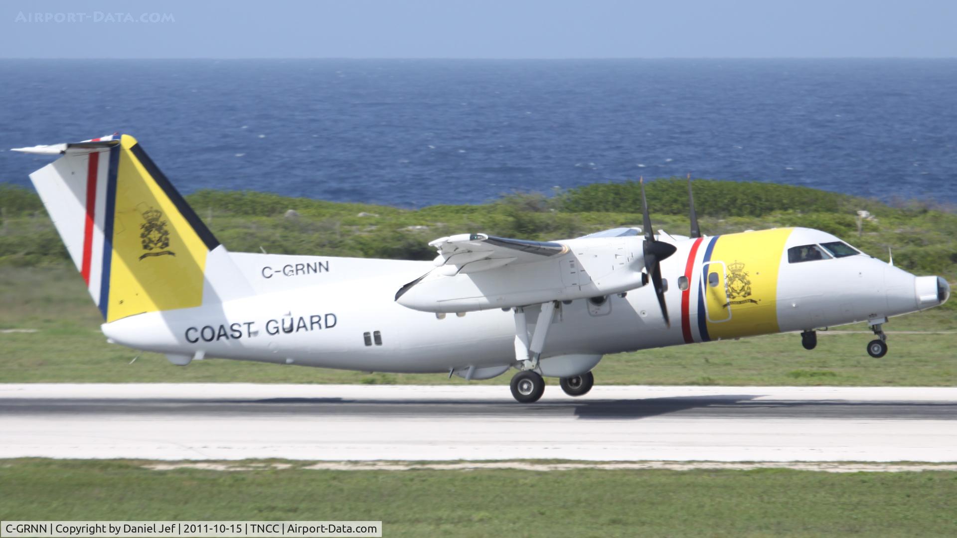 C-GRNN, 1992 De Havilland Canada DHC-8-106 Dash 8 C/N 314, C-GRNN  departing TNCC