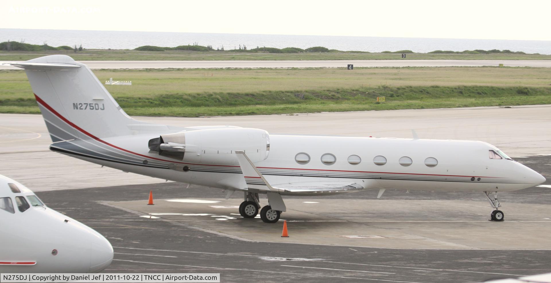 N275DJ, 1991 Gulfstream Aerospace G-IV C/N 1167, N275DJ at TNCC