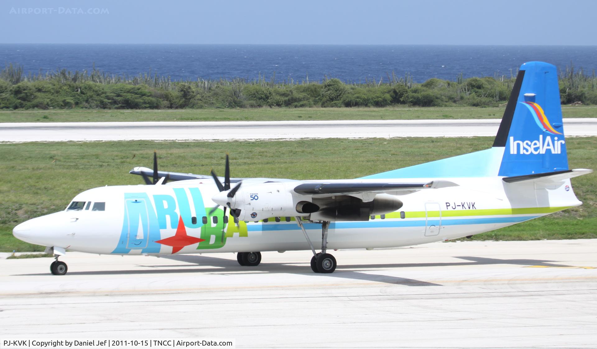 PJ-KVK, 1991 Fokker 50 C/N 20219, PJ-KVK at TNCC