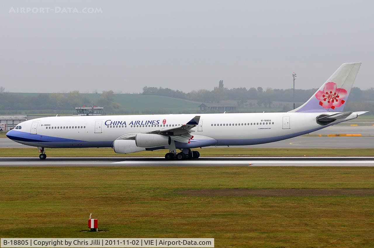B-18805, 2001 Airbus A340-313X C/N 415, China Airlines
