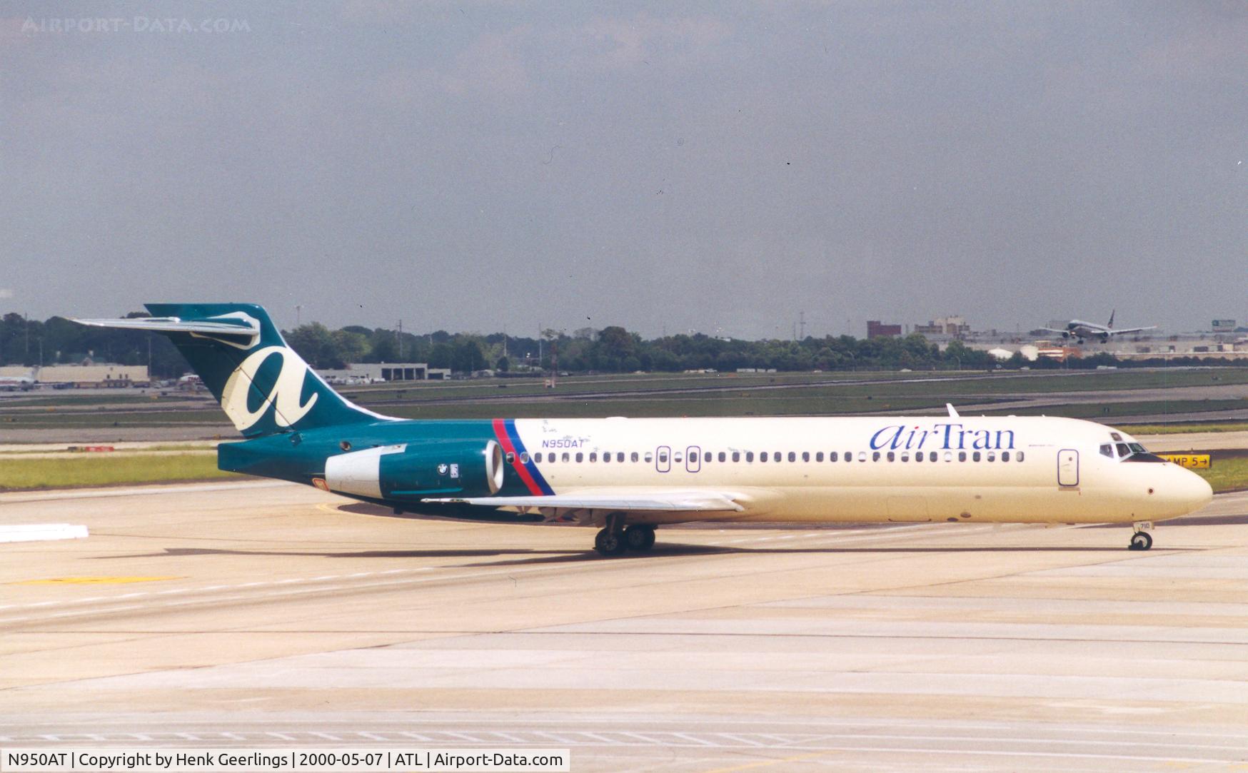 N950AT, 2000 Boeing 717-200 C/N 55012, Air Tran