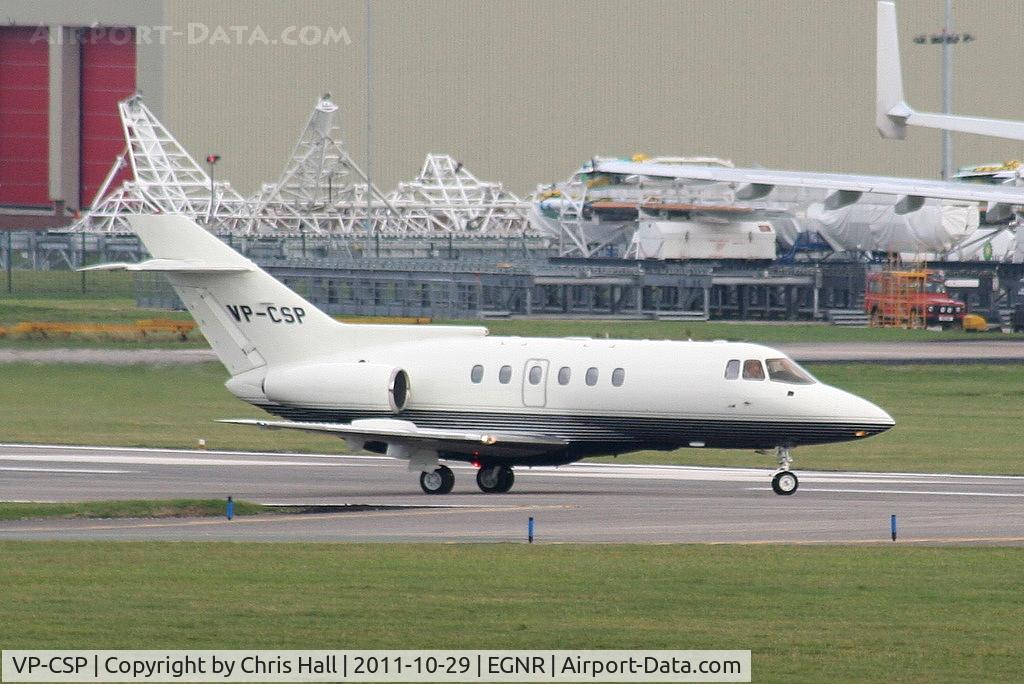VP-CSP, 1991 British Aerospace BAe.125 Series 800A C/N 258210, Springline