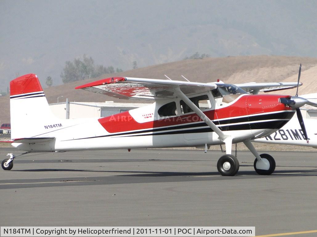 N184TM, 1956 Cessna 180 C/N 32302, Parked in transient parking area