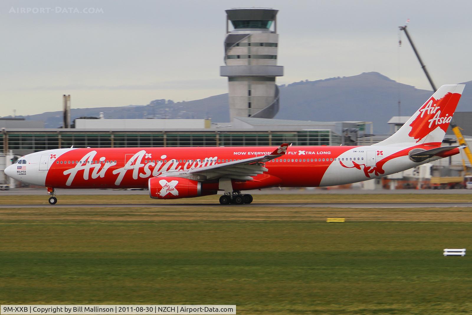 9M-XXB, 2008 Airbus A330-343X C/N 974, rolling on 02