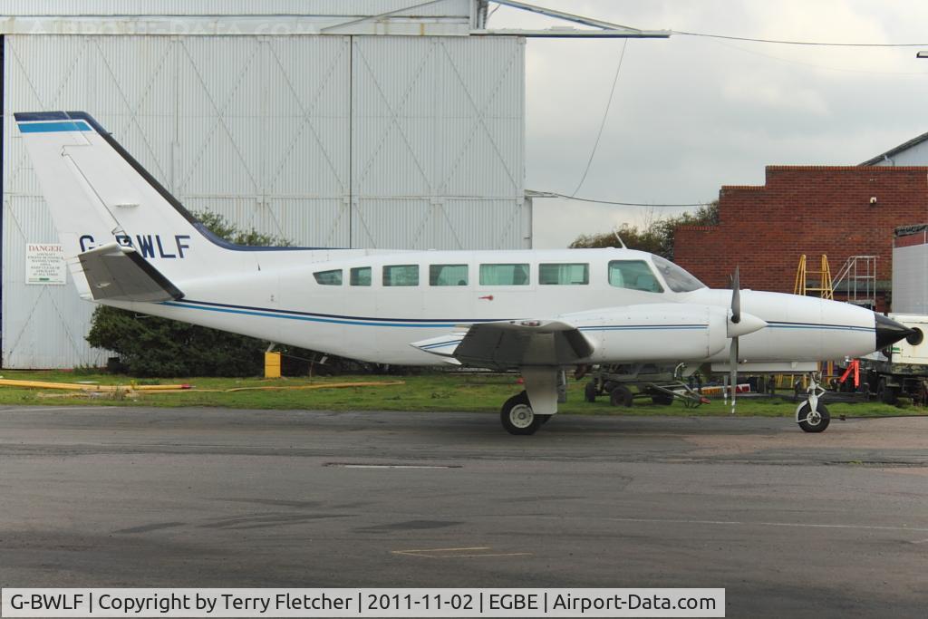 G-BWLF, 1979 Cessna 404 Titan C/N 404-0414, At Coventry Airport
