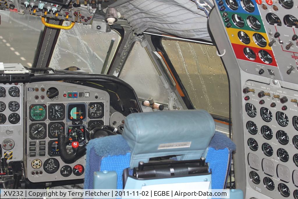 XV232, Hawker Siddeley Nimrod MR.2 C/N 8007, At Airbase Museum at Coventry Airport