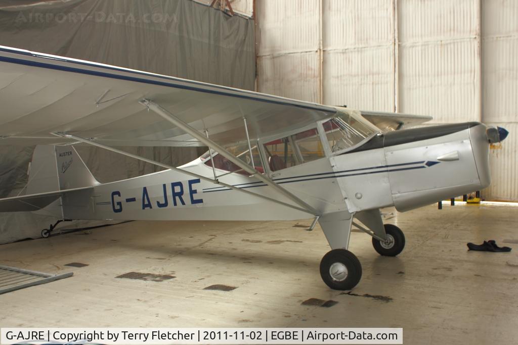 G-AJRE, 1947 Auster J-1 Autocrat C/N 2603, At Airbase Museum at Coventry Airport