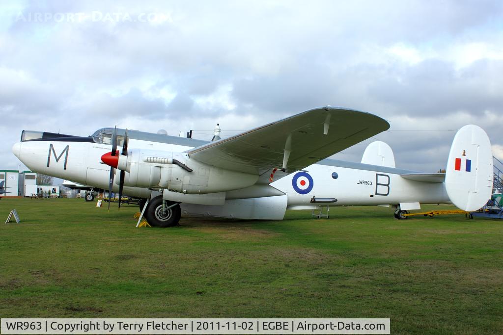 WR963, 1954 Avro 696 Shackleton AEW.2 C/N Not found WR963, At Airbase Museum at Coventry Airport