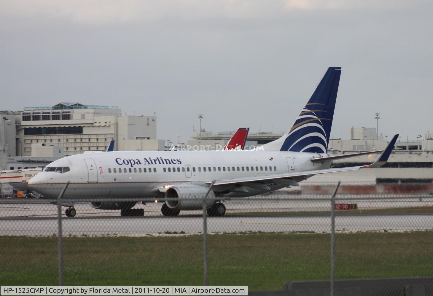 HP-1525CMP, 2004 Boeing 737-7V3 C/N 33706, Copa 737-700