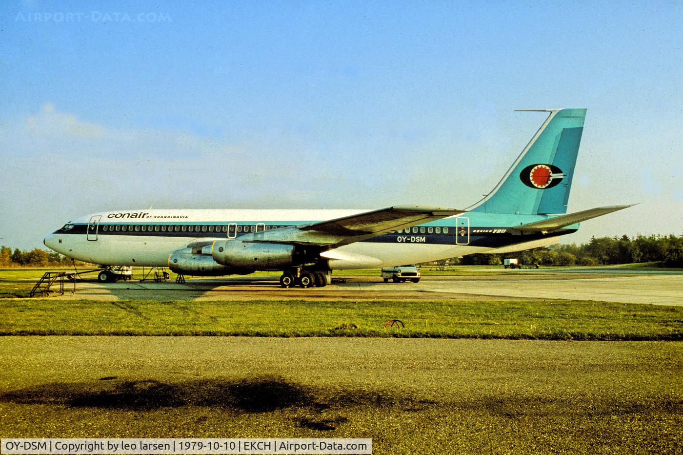 OY-DSM, 1961 Boeing 720-025 C/N 18161, CPH 10.10.79