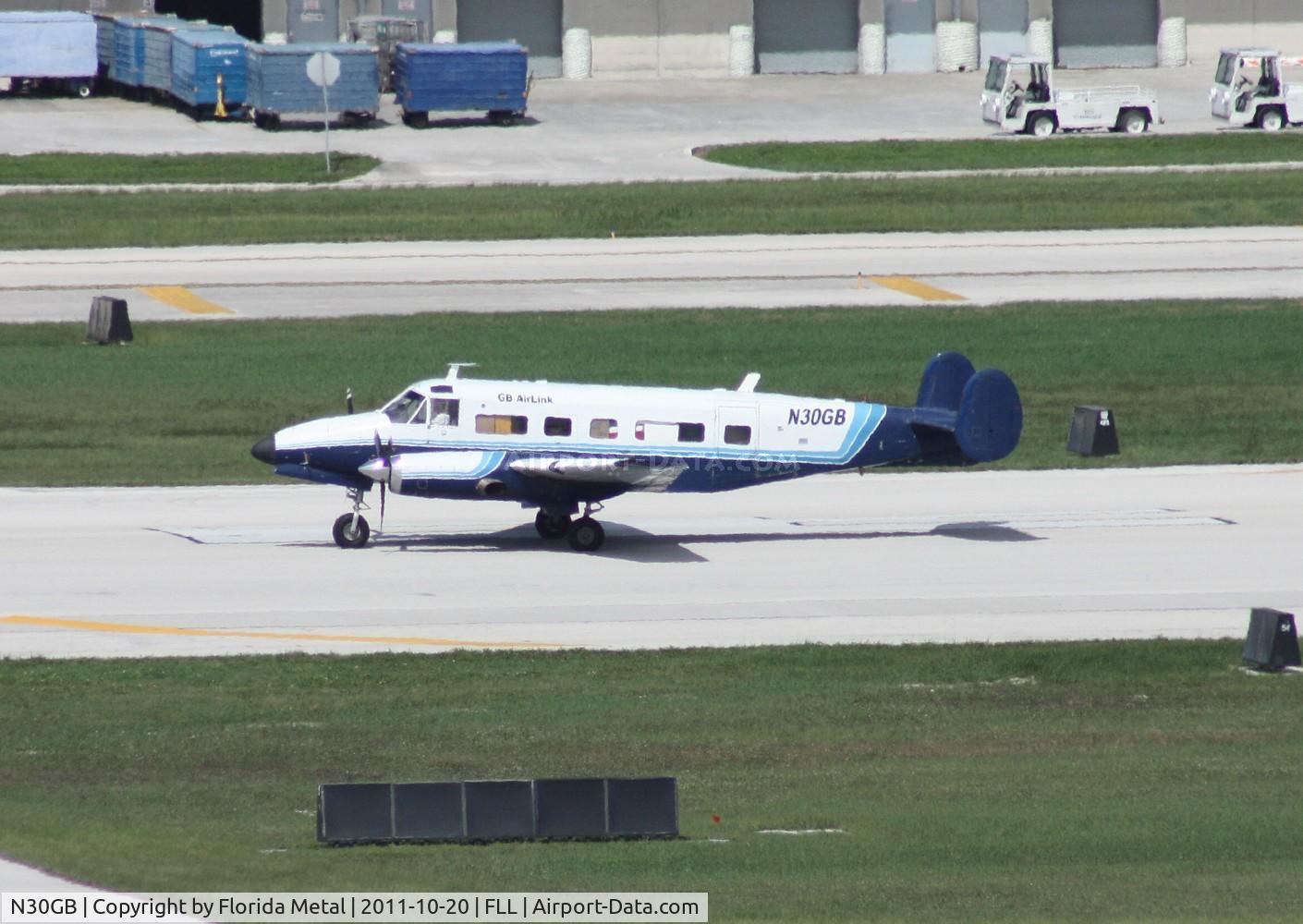 N30GB, 1964 Beech H-18 Tri-Gear C/N BA-688, Trigear Beech 18 Volpair Turboprop