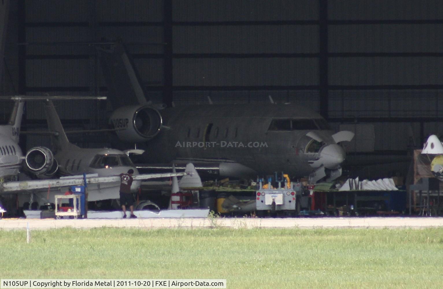 N105UP, 1987 Canadair Challenger 601 (CL-600-2A12) C/N 3066, Challenger 601