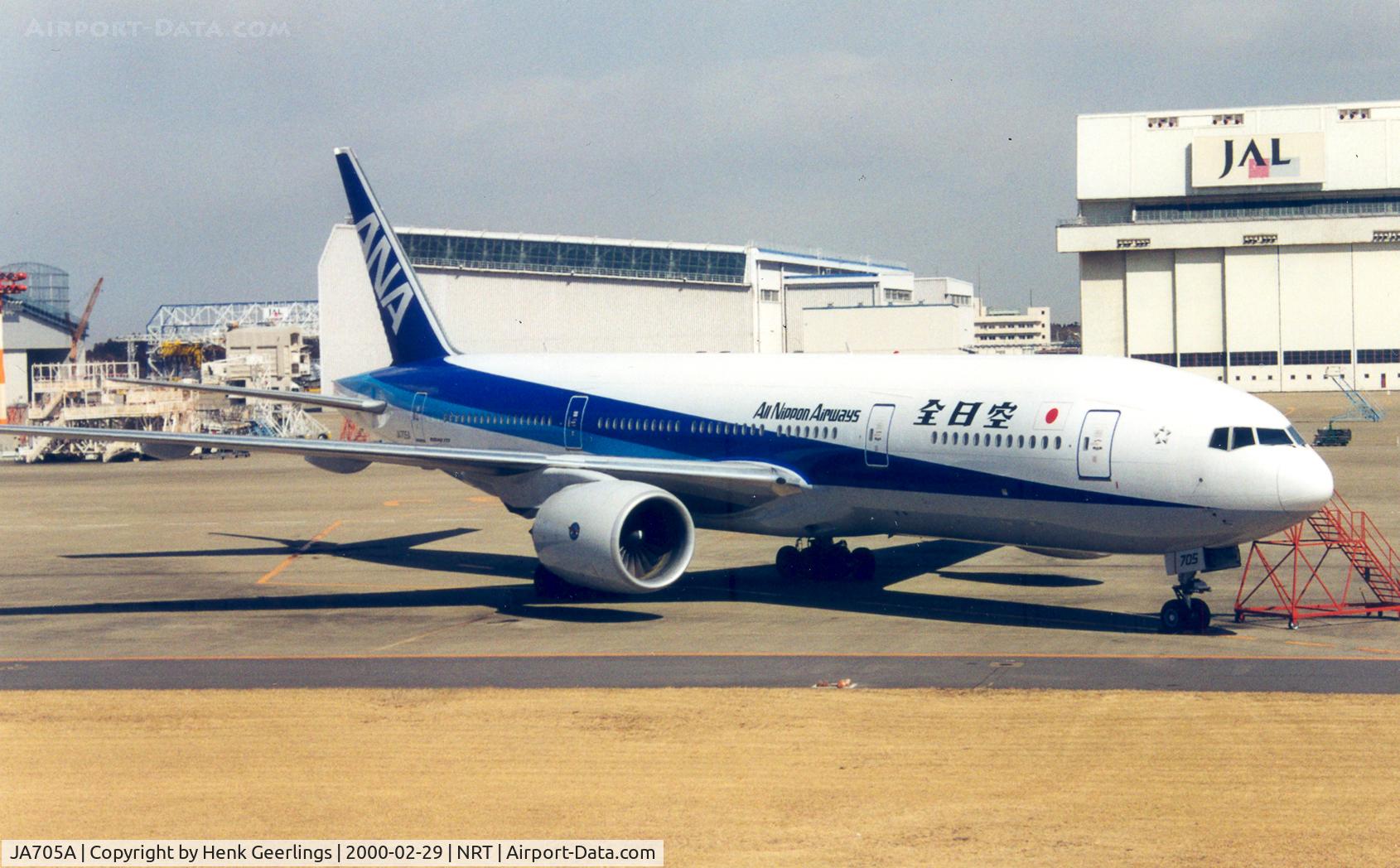 JA705A, 1998 Boeing 777-281 C/N 29029, ANA