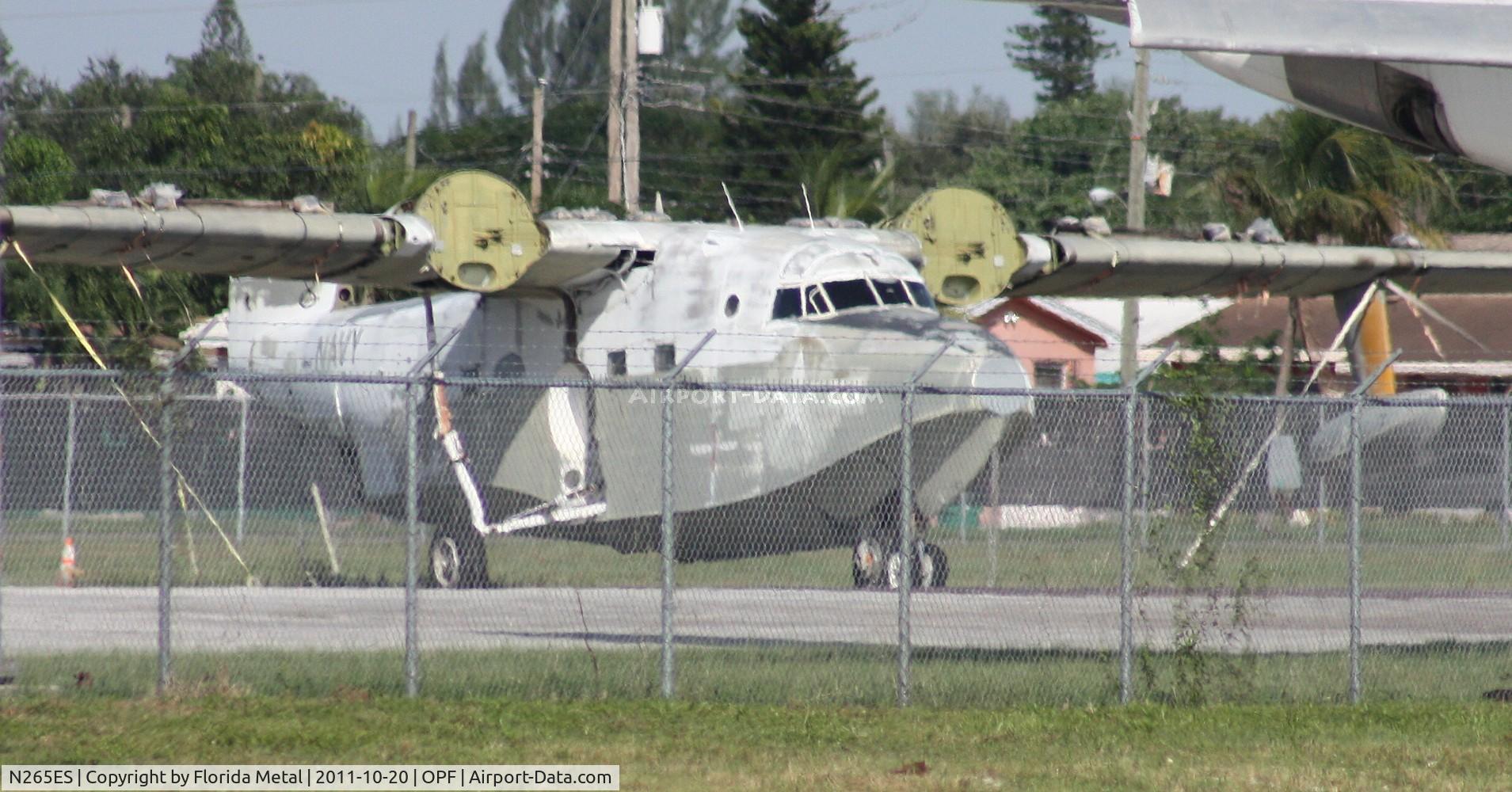 N265ES, 1955 Grumman HU-16C (UF-1) Albatross C/N G-412, The remnants of a HU-16