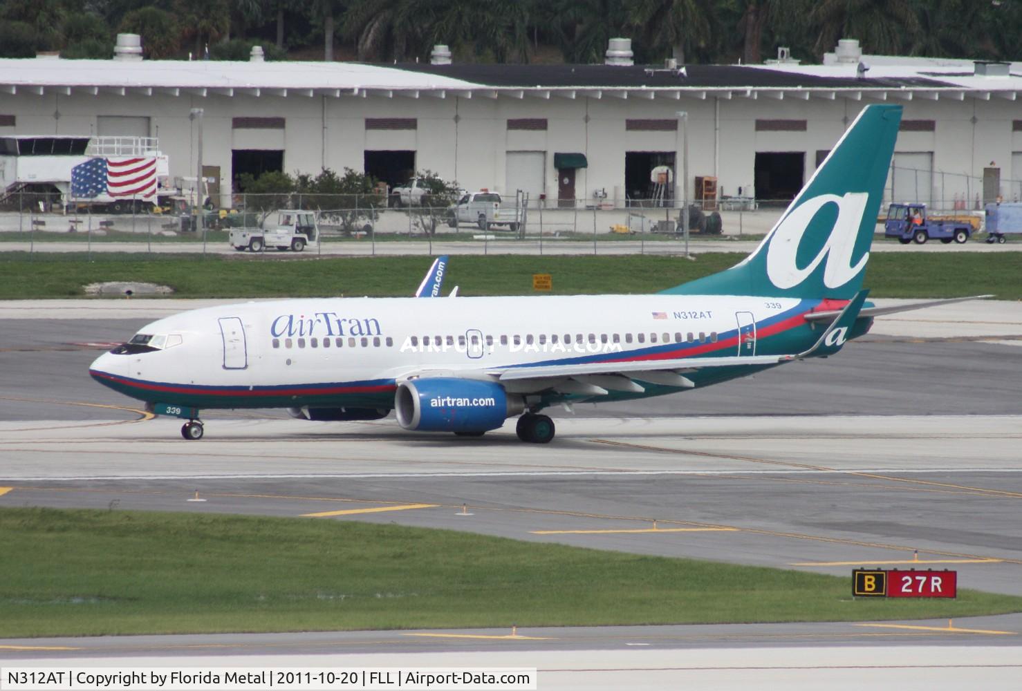 N312AT, 2006 Boeing 737-7BD C/N 35110, Air Tran 737