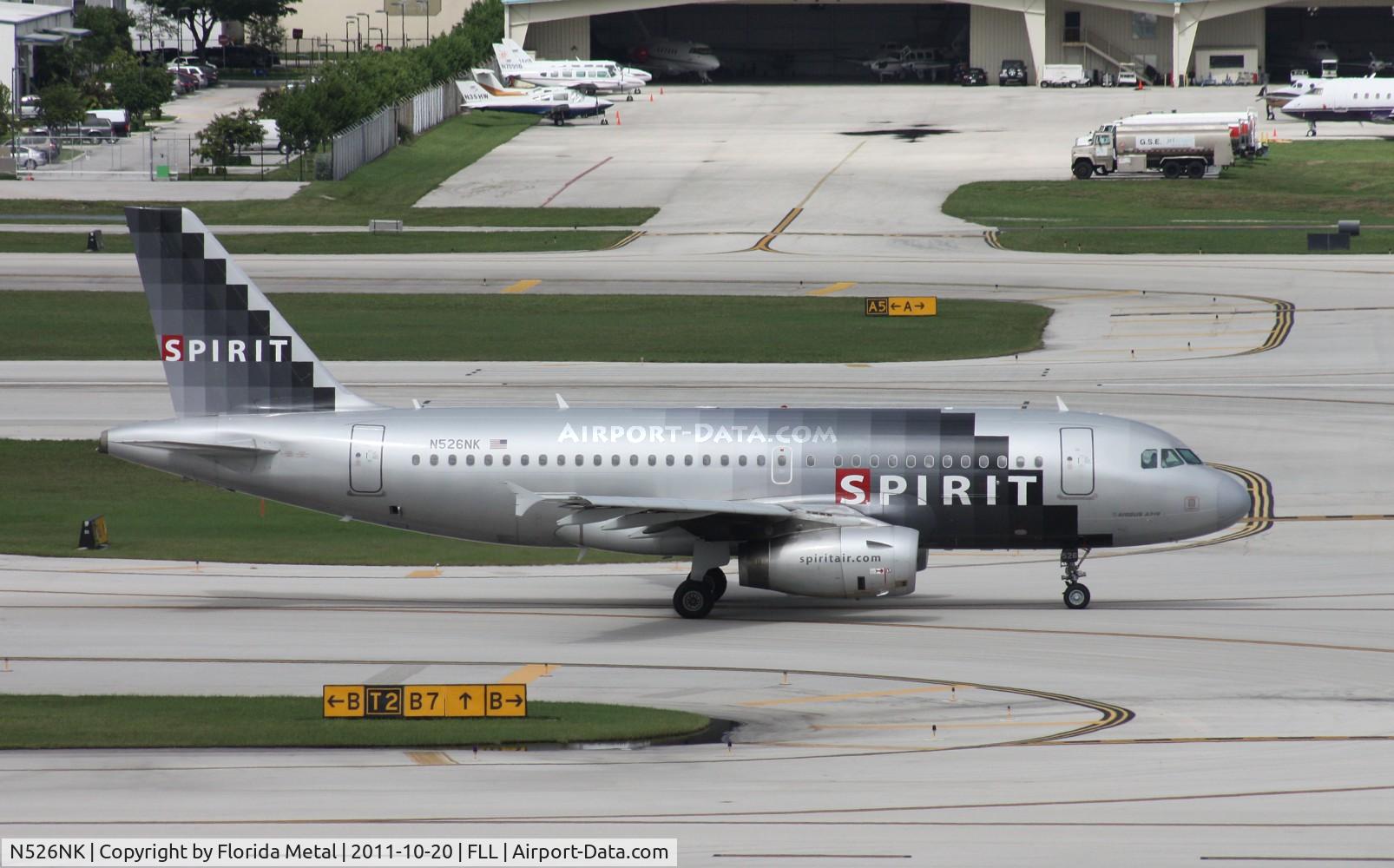 N526NK, 2006 Airbus A319-132 C/N 2963, Spirit A319