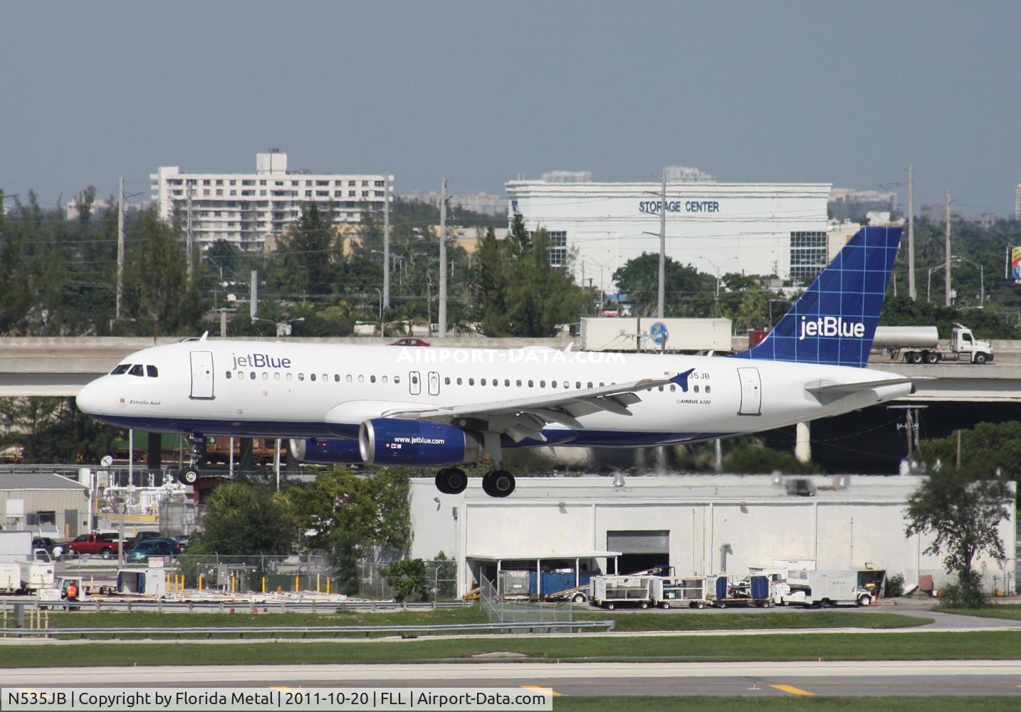 N535JB, 2002 Airbus A320-232 C/N 1739, 
