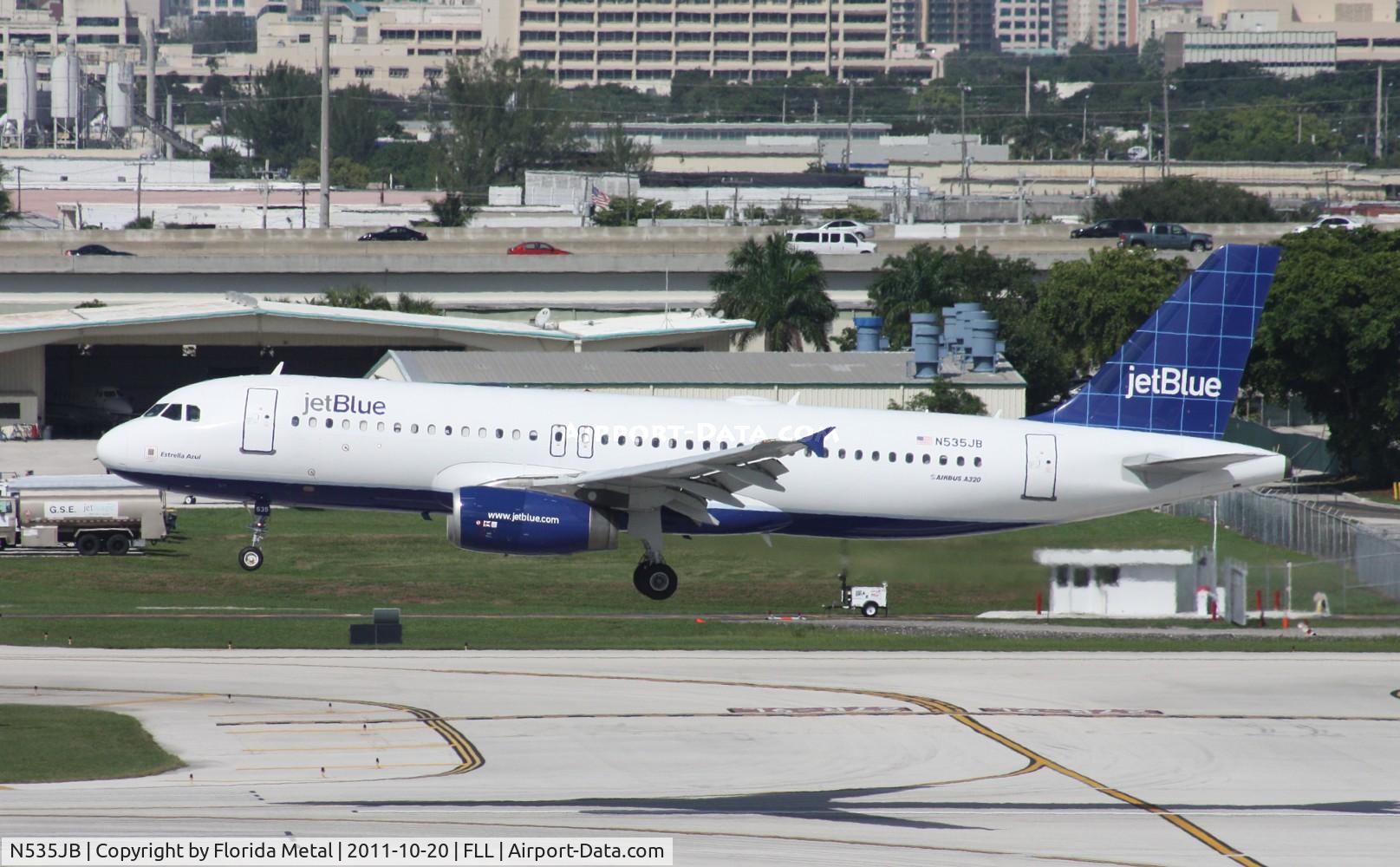 N535JB, 2002 Airbus A320-232 C/N 1739, 