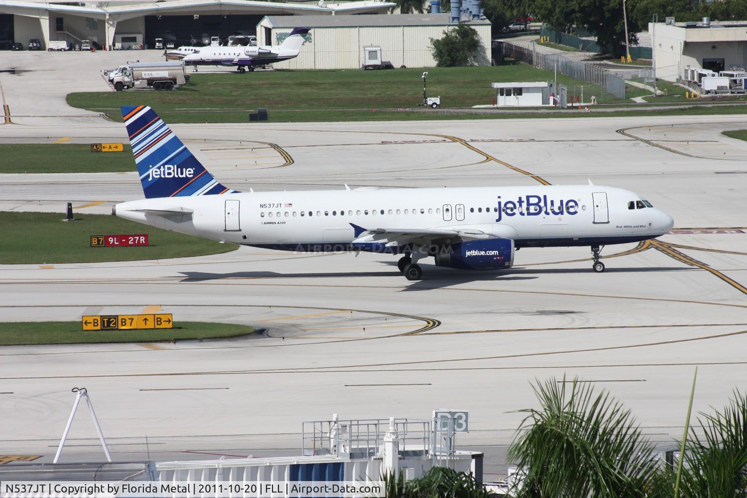 N537JT, 2002 Airbus A320-232 C/N 1785, 