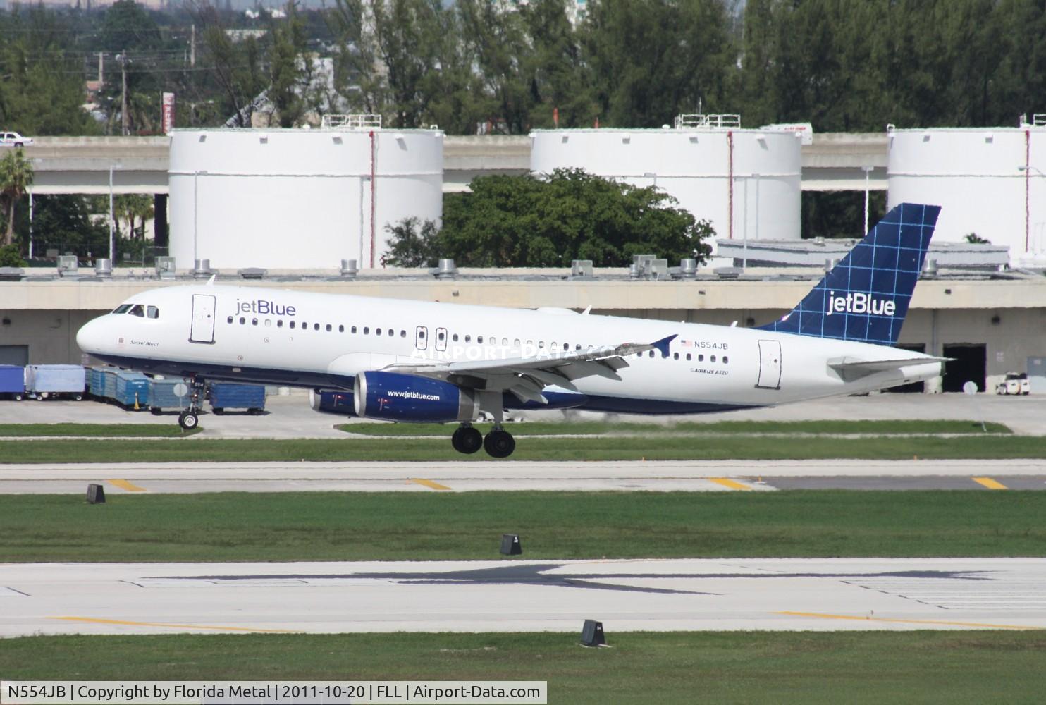 N554JB, 2002 Airbus A320-232 C/N 1898, 