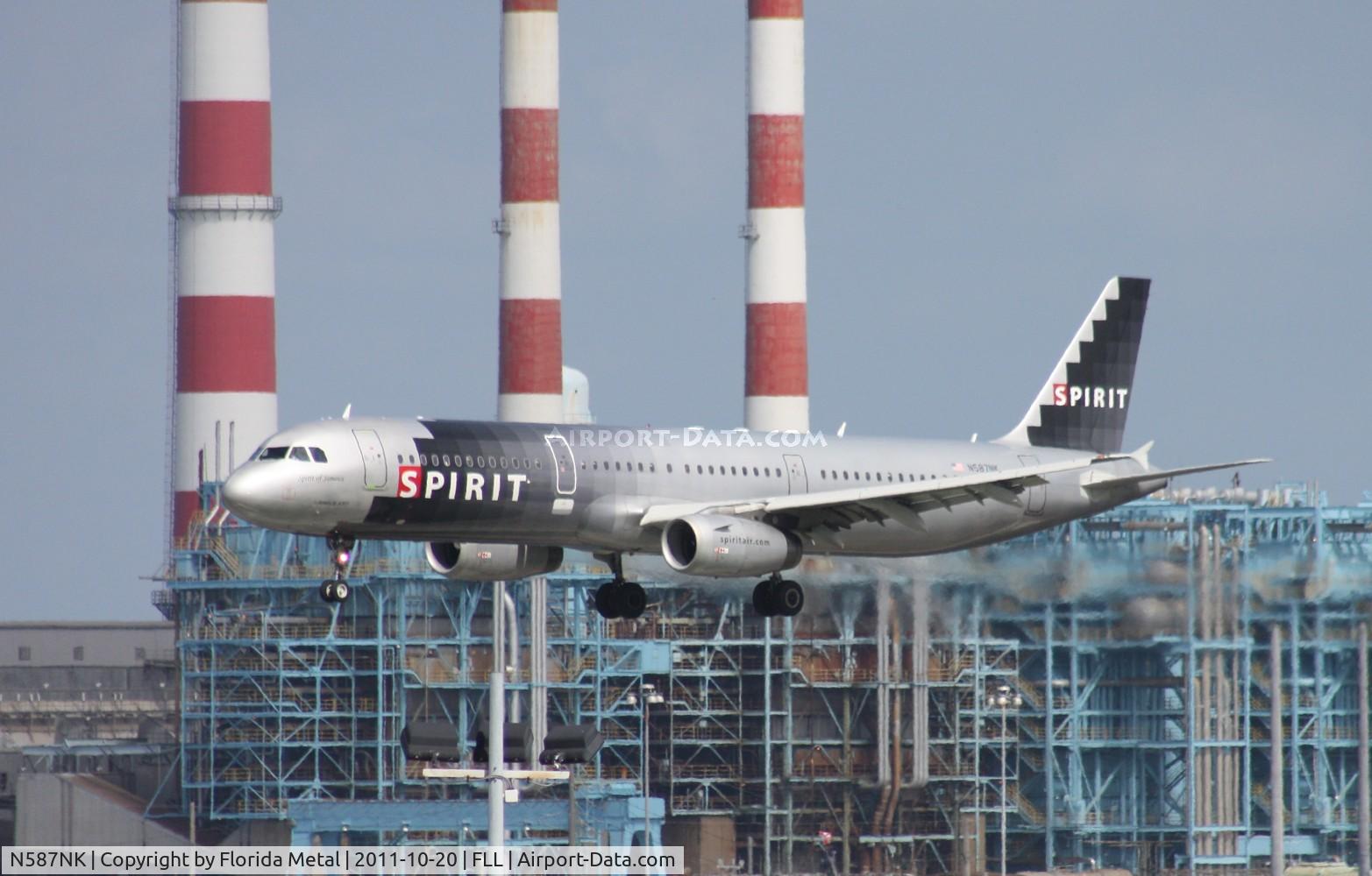 N587NK, 2005 Airbus A321-231 C/N 2476, Spirit A321