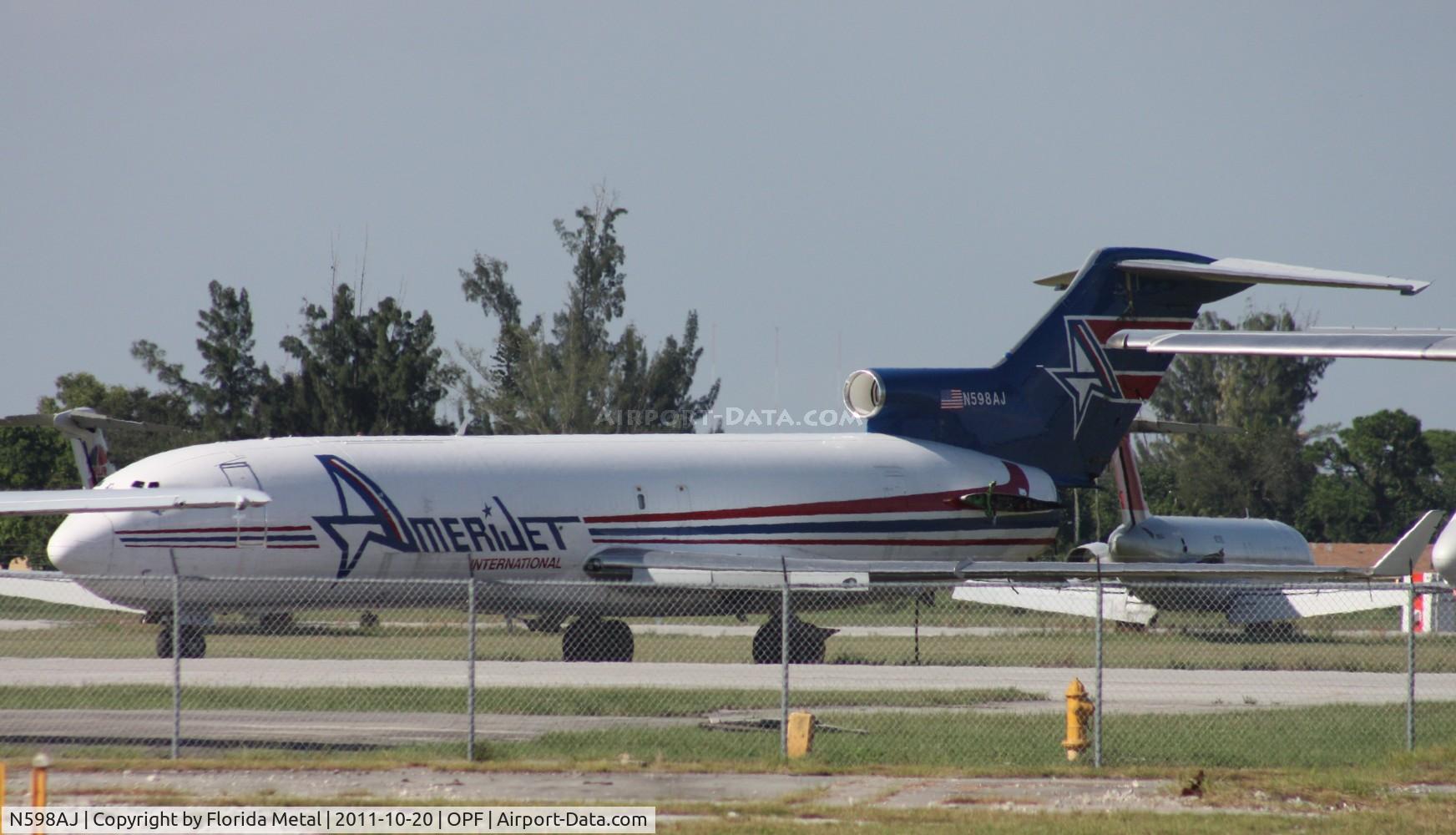 N598AJ, 1979 Boeing 727-212 C/N 21947, Amerijet 727