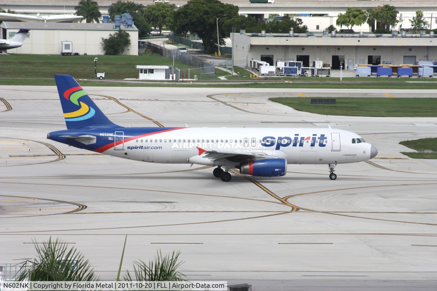 N602NK, 2010 Airbus A320-232 C/N 4264, Spirit A320