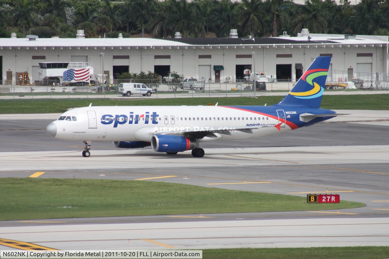 N602NK, 2010 Airbus A320-232 C/N 4264, Spirit A320