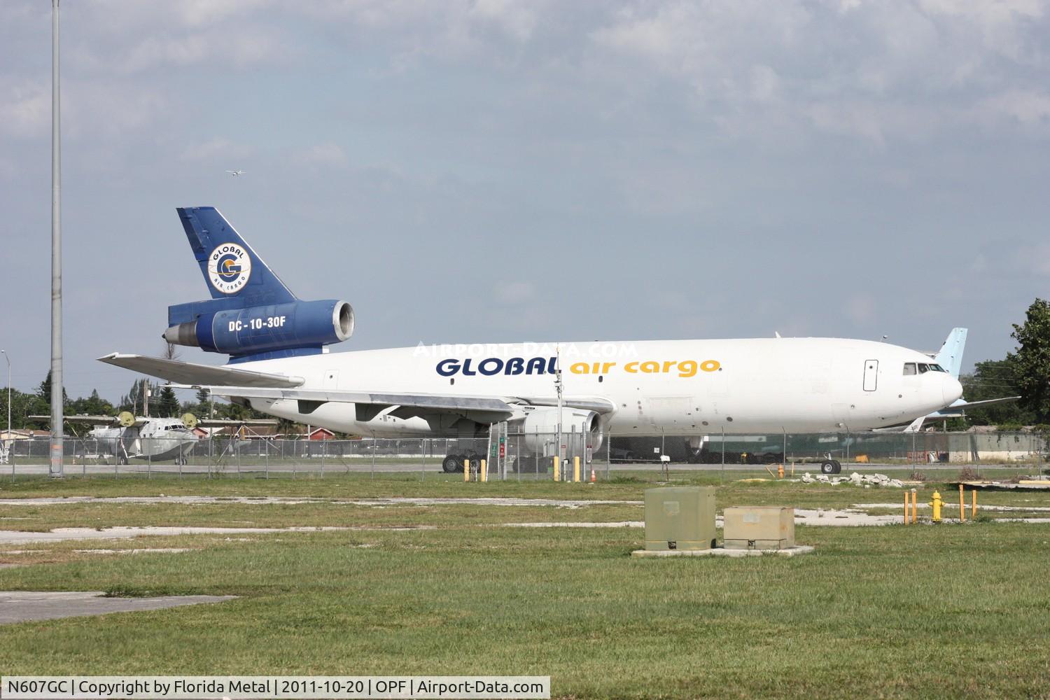 N607GC, 1978 McDonnell Douglas DC-10-30 C/N 46978, Global Air Cargo of South Africa - formerly a Gemini Air Cargo DC-10