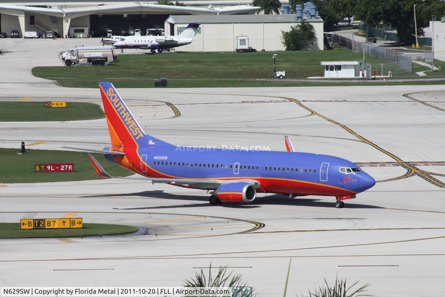 N629SW, 1996 Boeing 737-3H4 C/N 27704, Southwest 737 - this plane used to wear the 