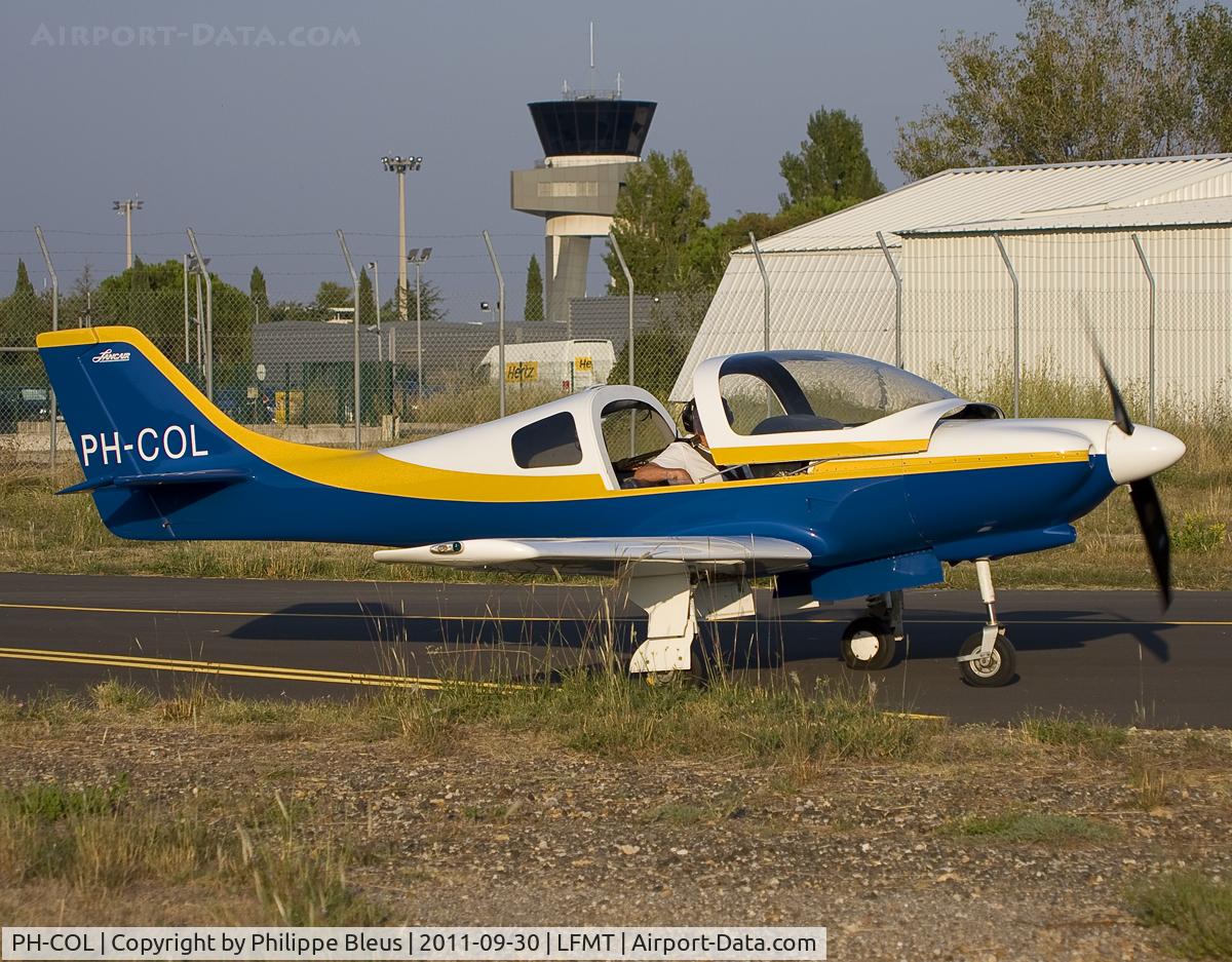 PH-COL, Lancair 320 C/N 399, Home assembled Lancair taxiing on Kilo 6 out off the 