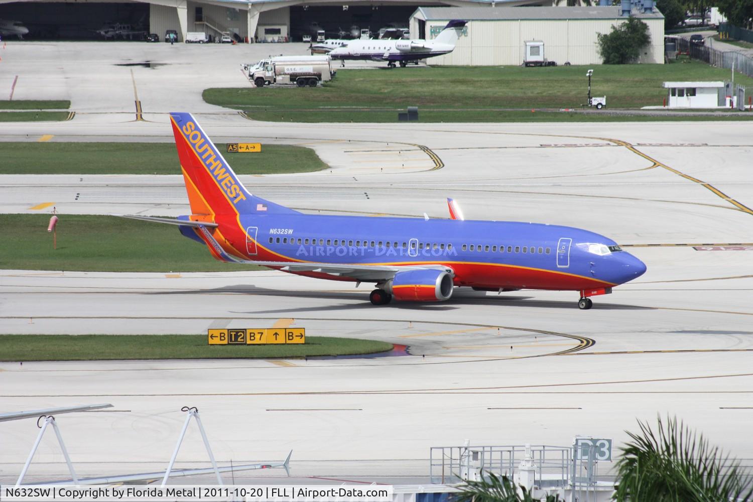 N632SW, 1996 Boeing 737-3H4 C/N 27707, Southwest 737