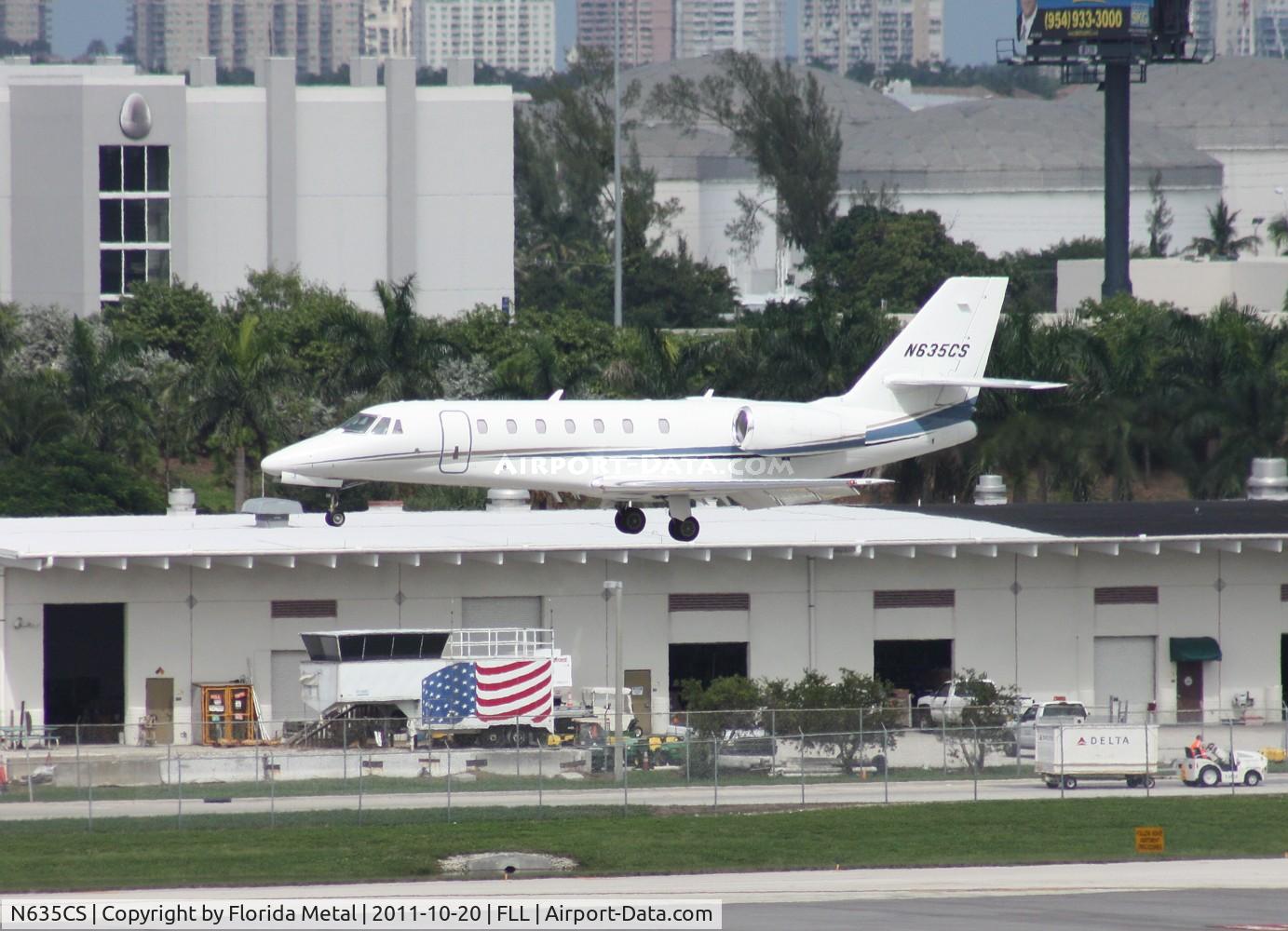 N635CS, 2009 Cessna 680 Citation Sovereign C/N 680-0275, Cessna 680