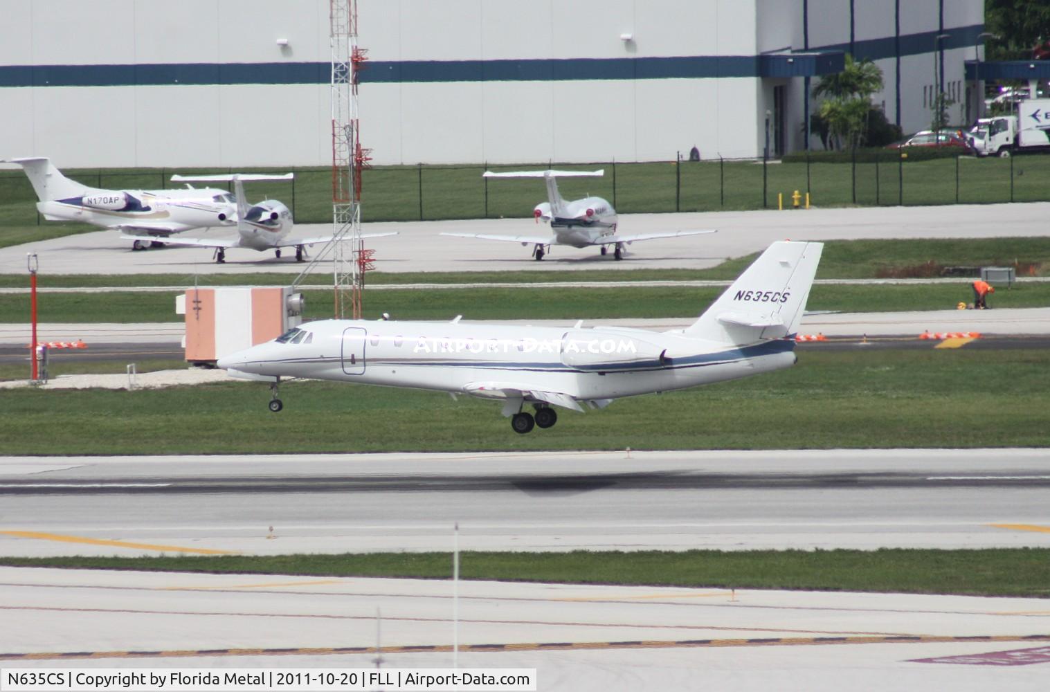 N635CS, 2009 Cessna 680 Citation Sovereign C/N 680-0275, Cessna 680