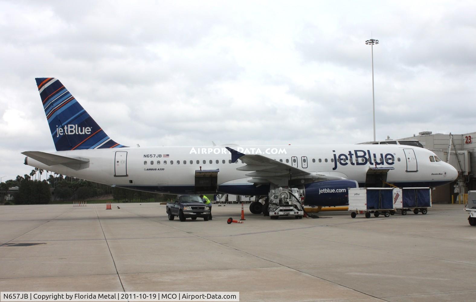 N657JB, 2007 Airbus A320-232 C/N 3119, 