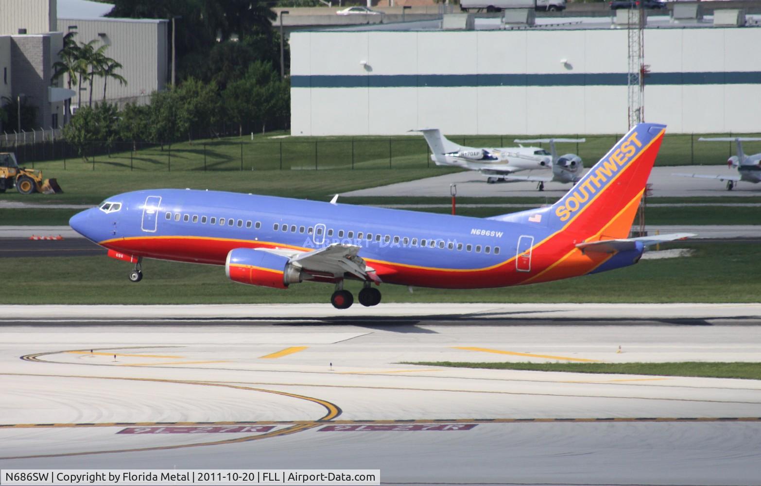 N686SW, 1985 Boeing 737-317 C/N 23175, Southwest 737