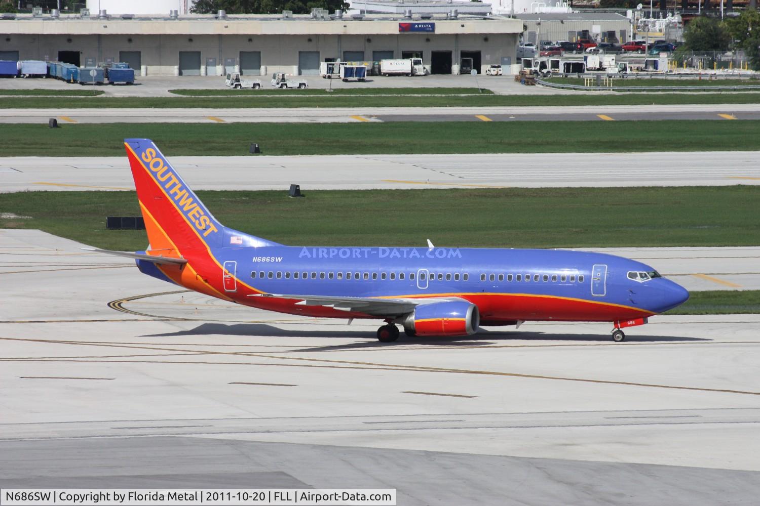 N686SW, 1985 Boeing 737-317 C/N 23175, Southwest 737