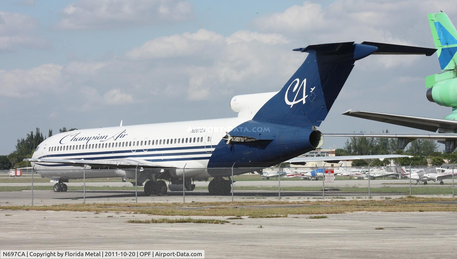 N697CA, 1983 Boeing 727-270 C/N 23052, Champion 727