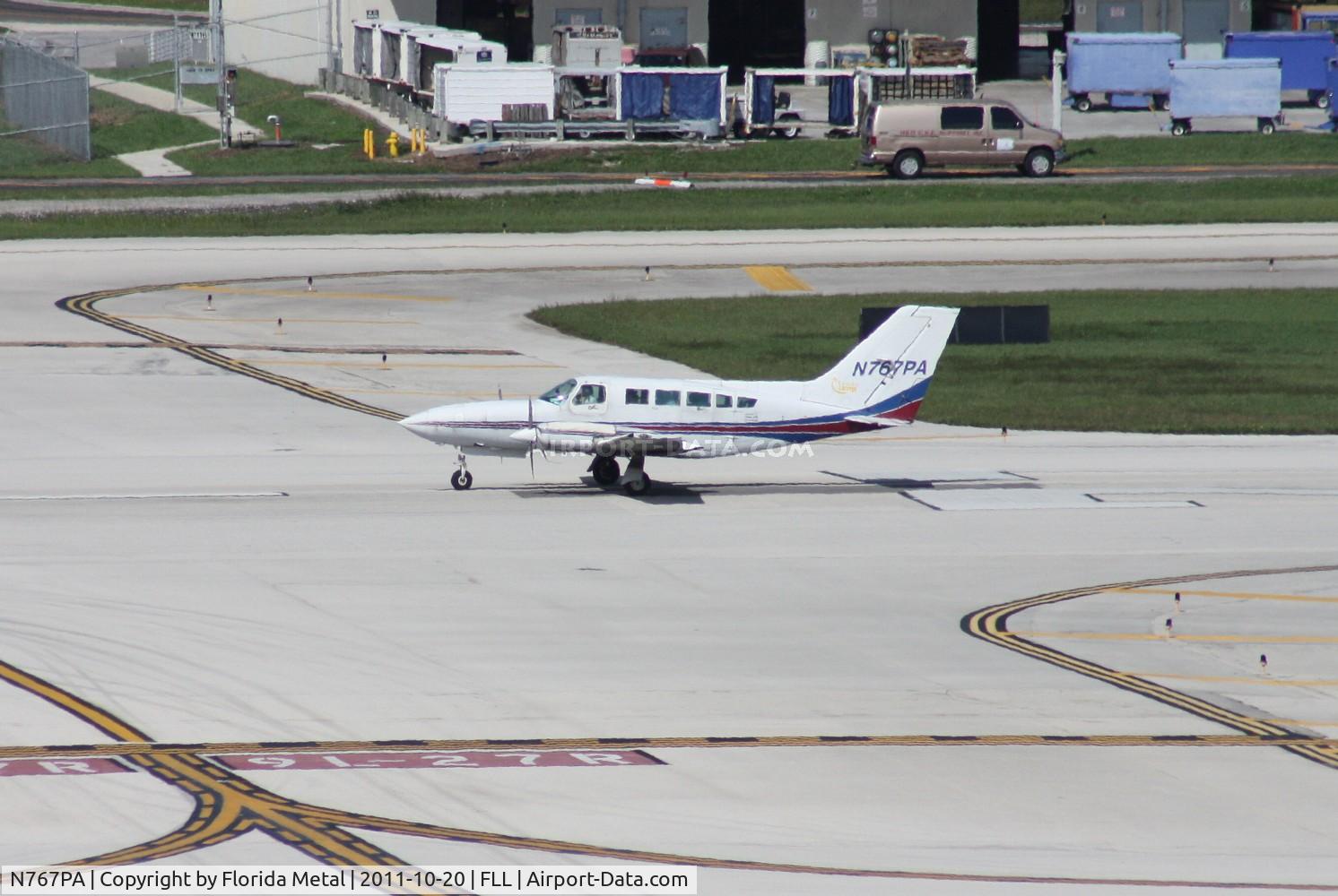 N767PA, 1980 Cessna 402C Businessliner C/N 402C0259, C402C