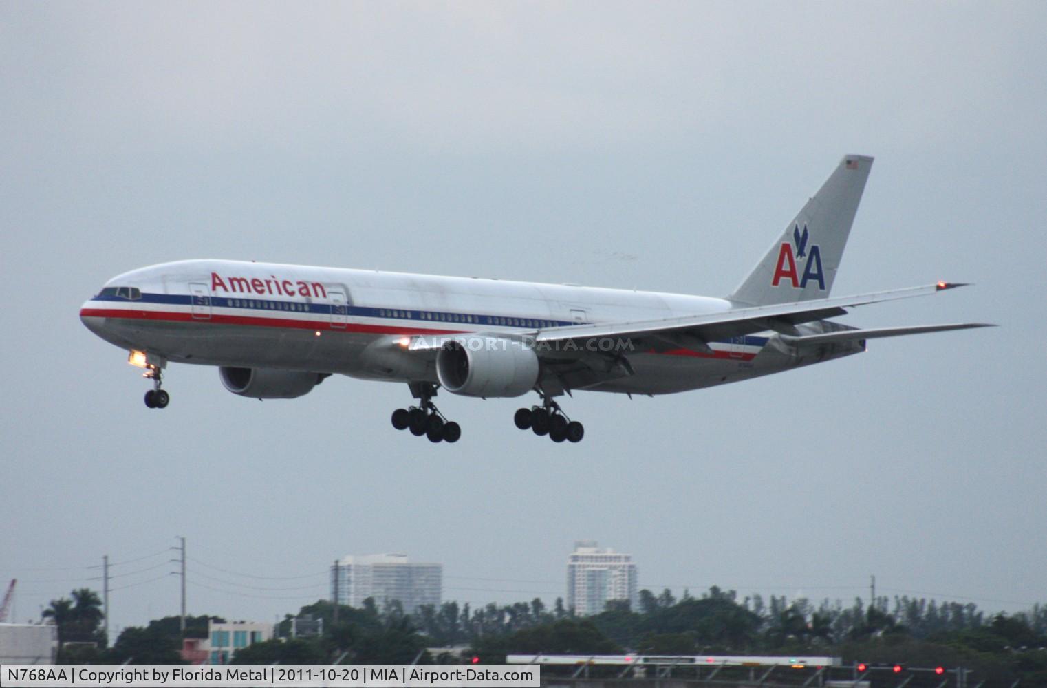 N768AA, 2006 Boeing 777-223 C/N 33540, American 777