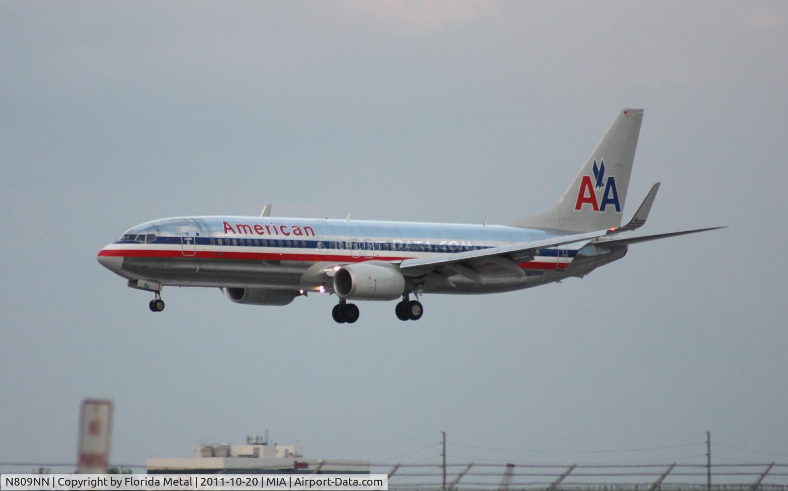 N809NN, 2009 Boeing 737-823 C/N 33519, American 737