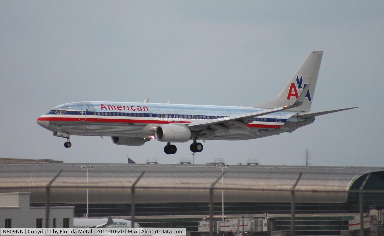 N809NN, 2009 Boeing 737-823 C/N 33519, American 737