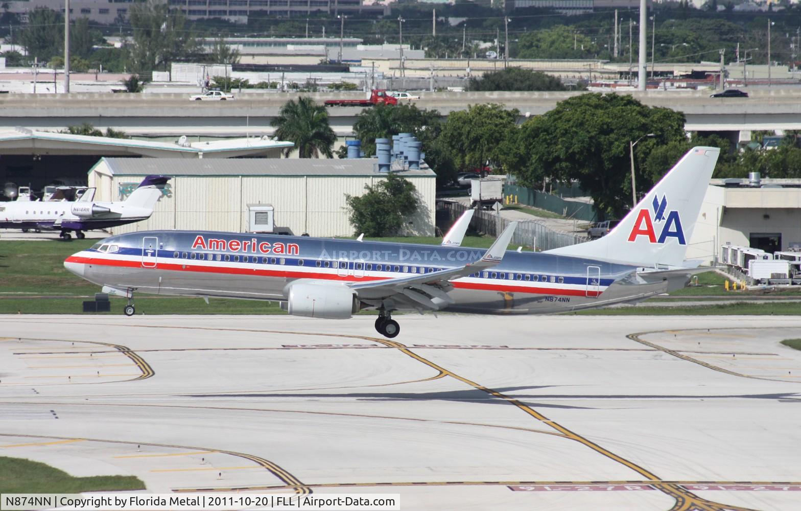N874NN, 2011 Boeing 737-823 C/N 31129, American 737